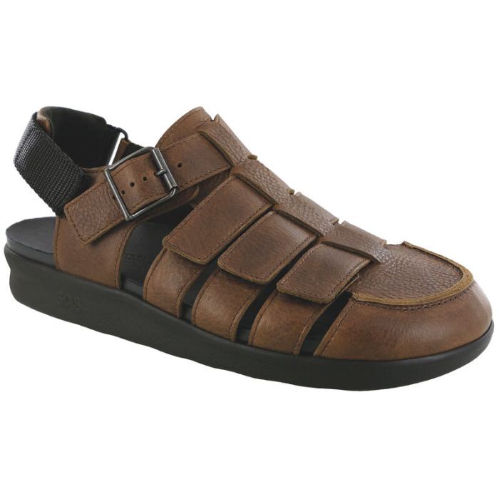 SAS Men's Endeavor Fisherman Sandal-Brown