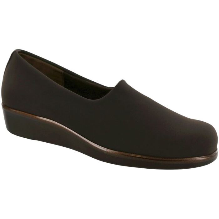 SAS Women's Bliss Slip On Wedge-Brown - Click Image to Close