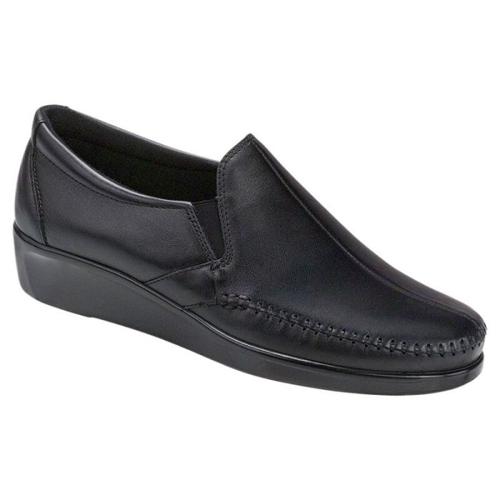 SAS Women's Dream Slip On Loafer-Black - Click Image to Close