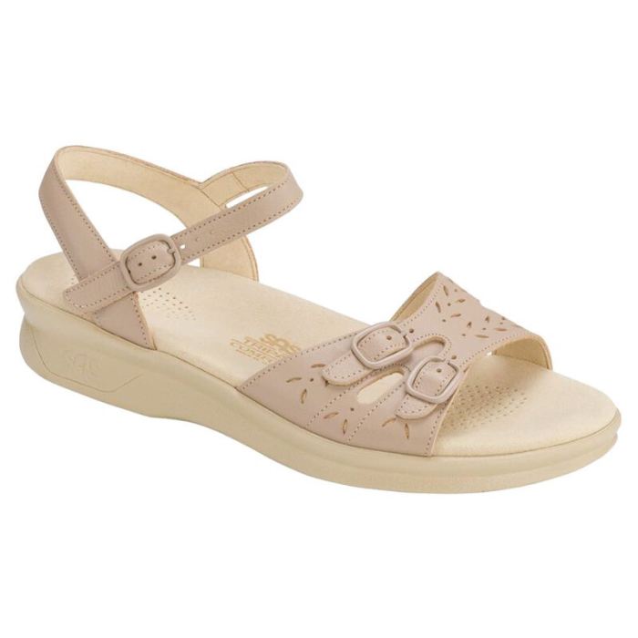 SAS Women's Duo Quarter Strap Sandal-Natural