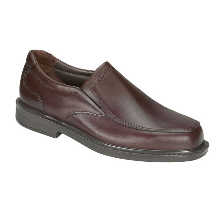 SAS Men's Diplomat Slip On Loafer-Brown