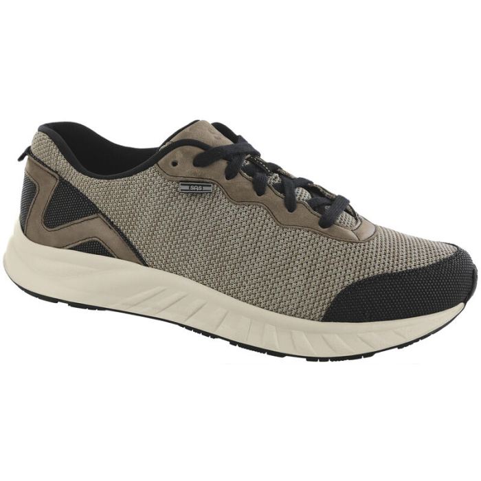 SAS Men's Suprhon Non Slip Lace Up Sneaker-Pebble