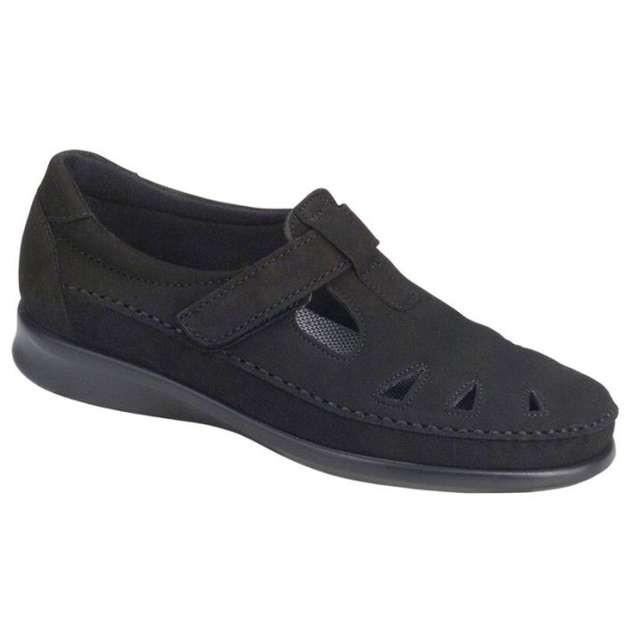 SAS Women's Roamer Slip On Loafer-Charcoal