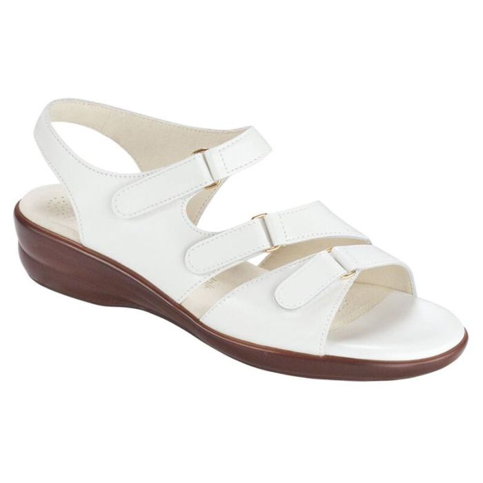 SAS Women's Tabby Slingback Sandal-White