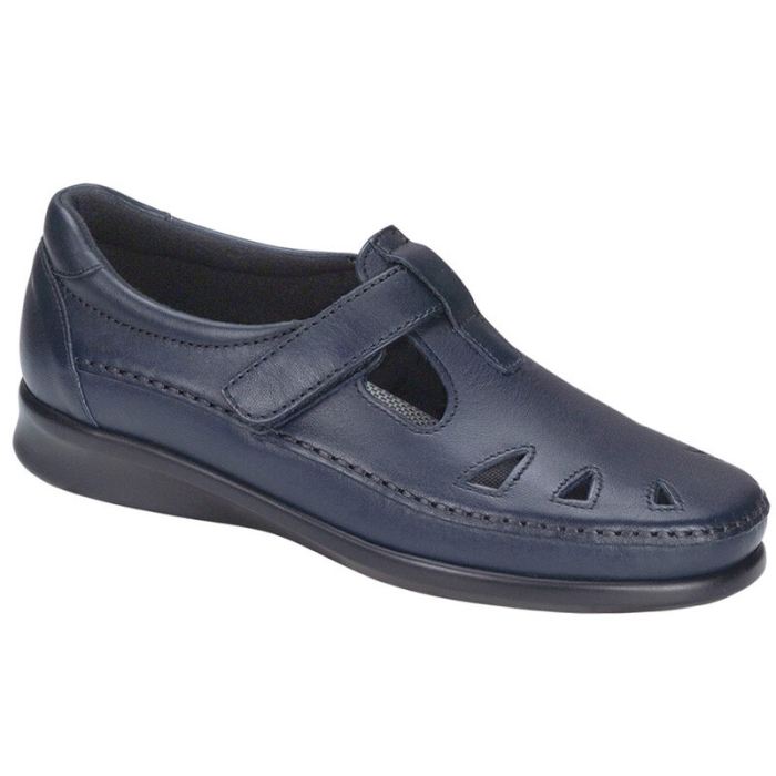 SAS Women's Roamer Slip On Loafer-Navy