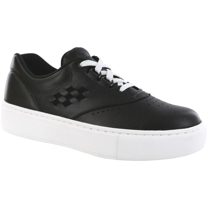 SAS Women's Free Rein Lace Up Sneaker-CAVIAR - Click Image to Close