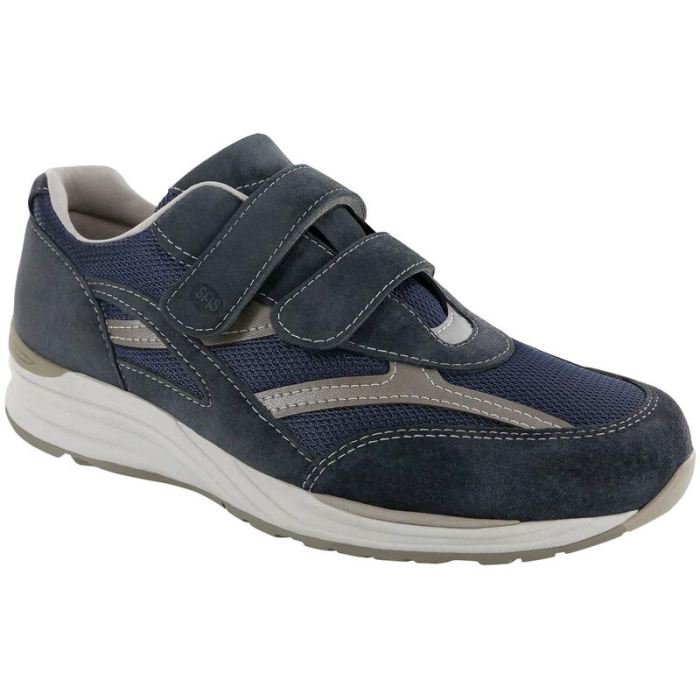 SAS Men's JV Mesh Active Sneaker-Blue - Click Image to Close