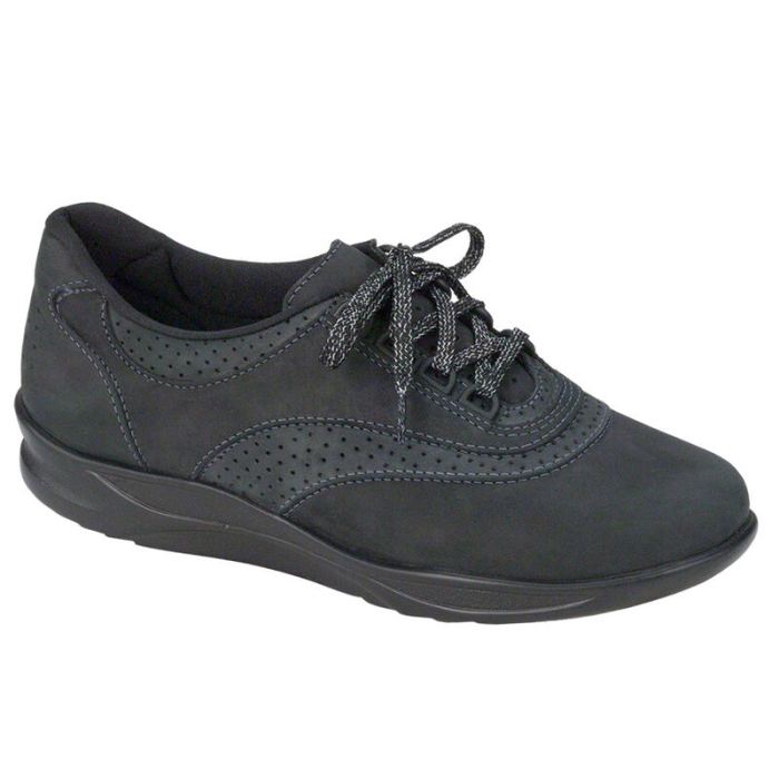 SAS Women's Walk Easy Walking Shoe-Nero