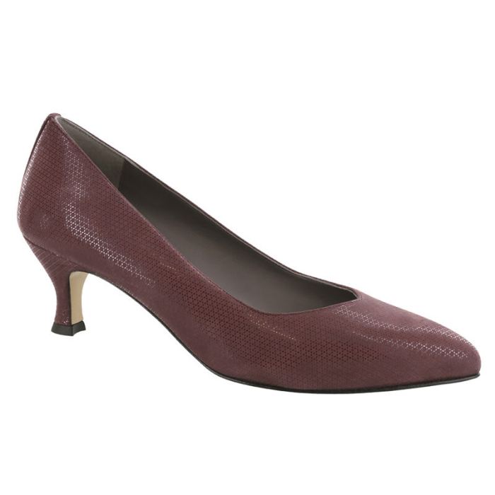 SAS Women's Moxie Kitten Heel-Webster Wine