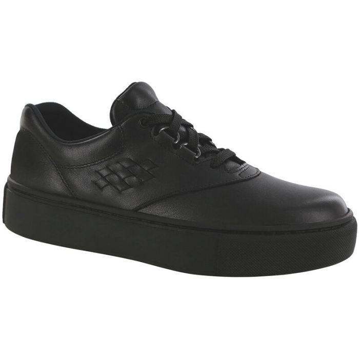 SAS Women's Free Rein Non Slip Lace Up-Matte Black