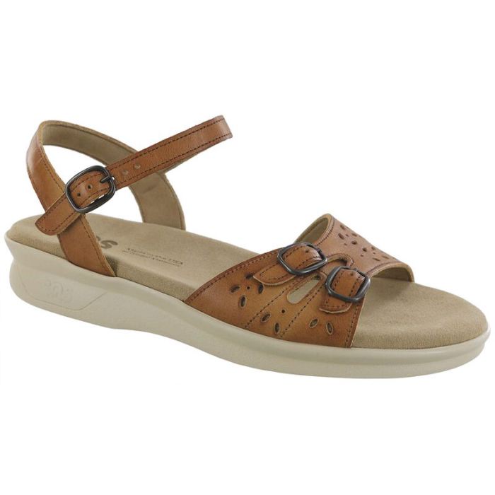 SAS Women's Duo Quarter Strap Sandal-Hazel