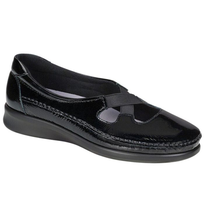 SAS Women's Crissy Slip On Loafer-Black Patent - Click Image to Close