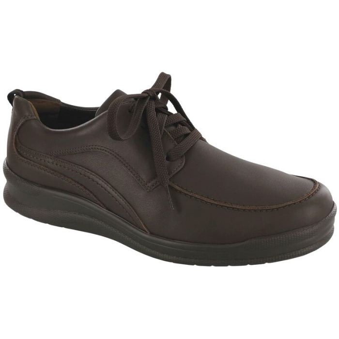 SAS Men's Move On Lace Up Shoe-Chocolate - Click Image to Close