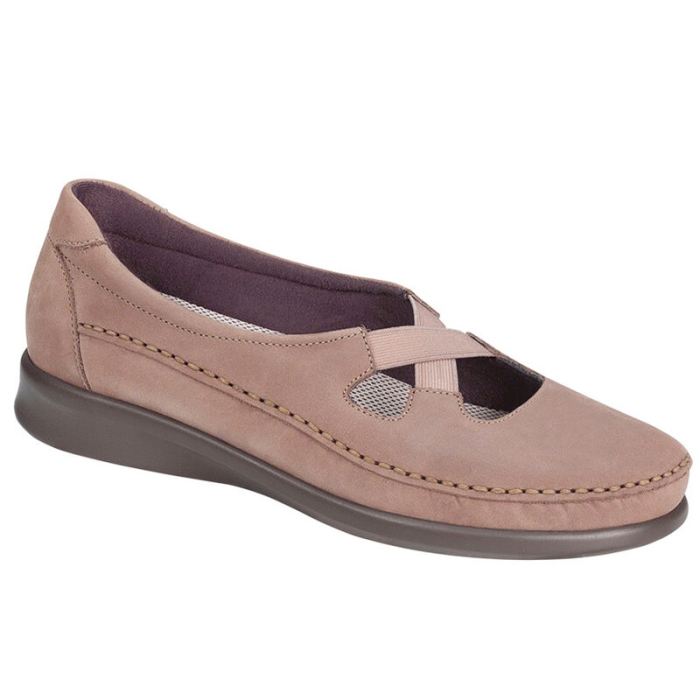 SAS Women's Crissy Slip On Loafer-Praline