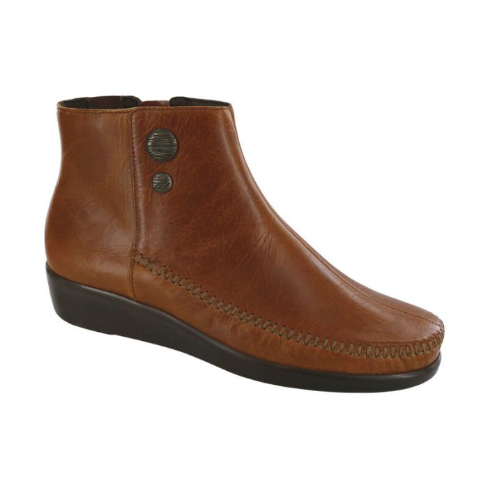 SAS Women's Jade Ankle Boot-Chestnut - Click Image to Close