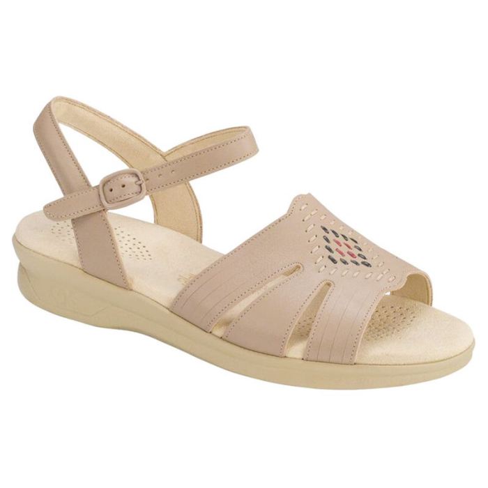 SAS Women's Huarache Quarter Strap Sandal-Natural - Click Image to Close