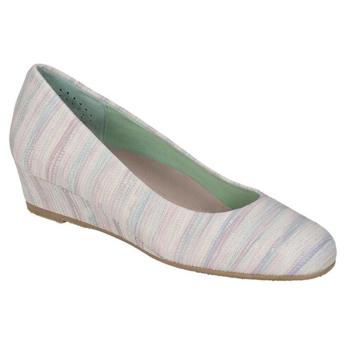 SAS Women's Sofia Wedge Pump-Pastel Multi - Click Image to Close