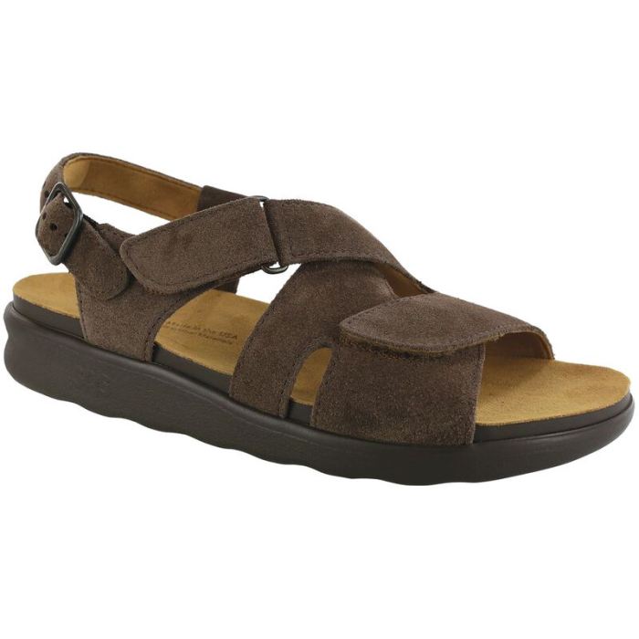 SAS Women's Huggy Cross Strap Sandal-Teddy