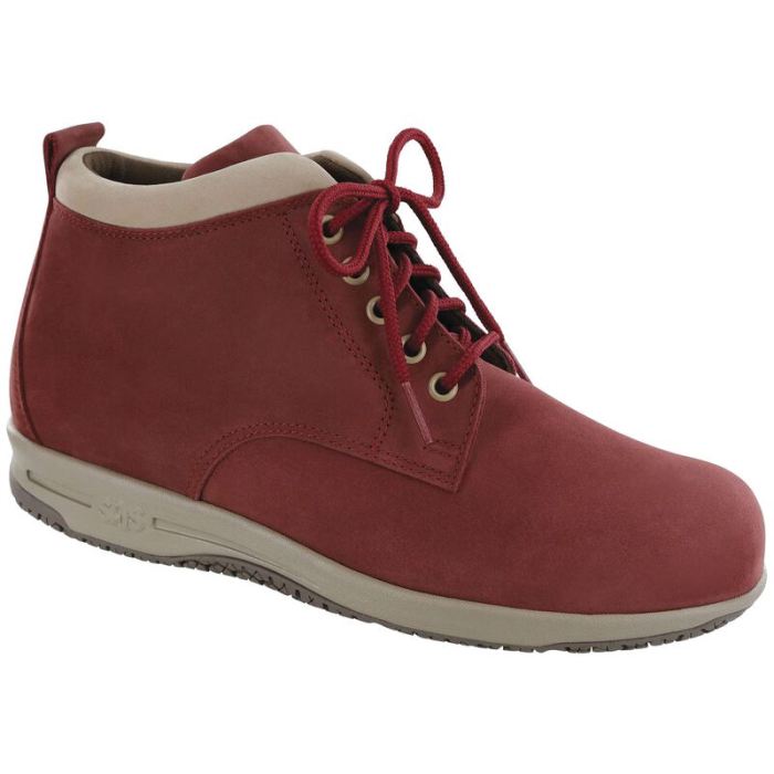 SAS Women's Gretchen Chukka Boot-Red / Taupe