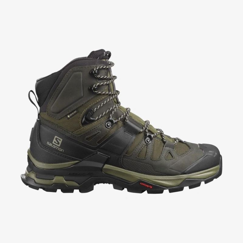 SALOMON MEN'S QUEST 4 GORE-TEX-Olive Night / Peat / Safari