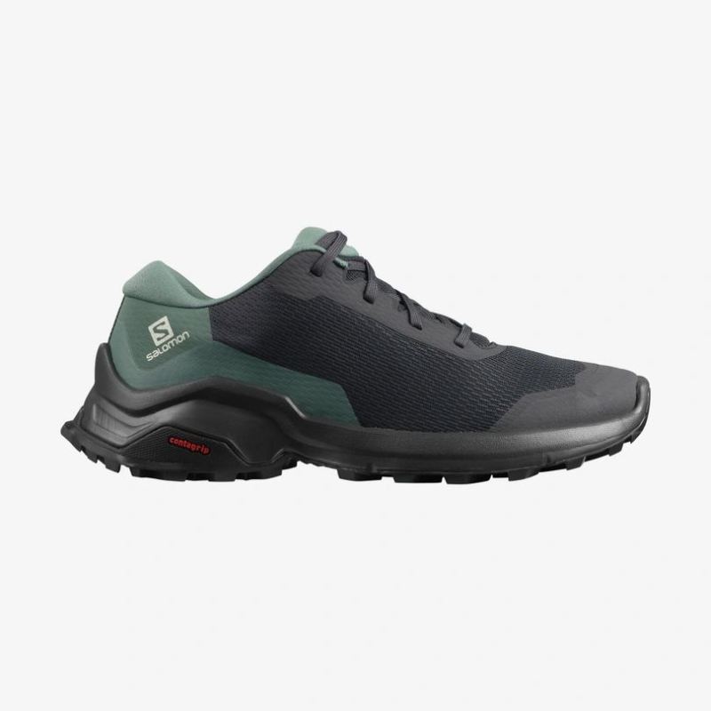 SALOMON WOMEN'S X REVEAL-Phantom / Balsam Green / Black - Click Image to Close