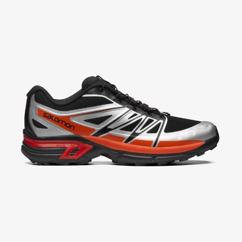 SALOMON WOMEN'S XT-WINGS 2-Black / Silver. / Vibrant Orange