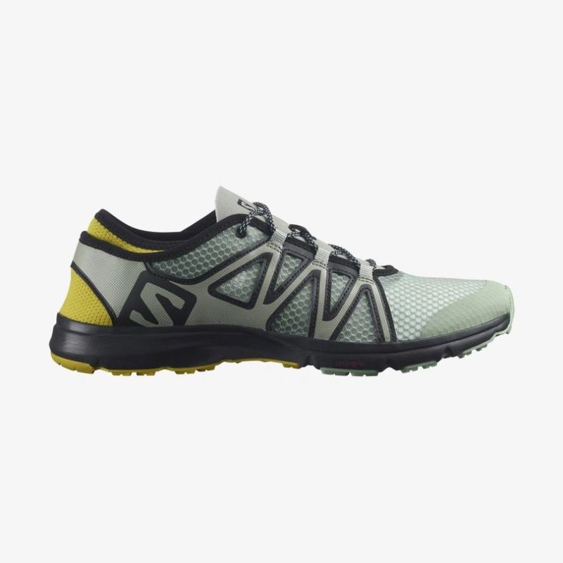 SALOMON MEN'S CROSSAMPHIBIAN SWIFT 2-Wrought Iron / Black / Antique Moss - Click Image to Close