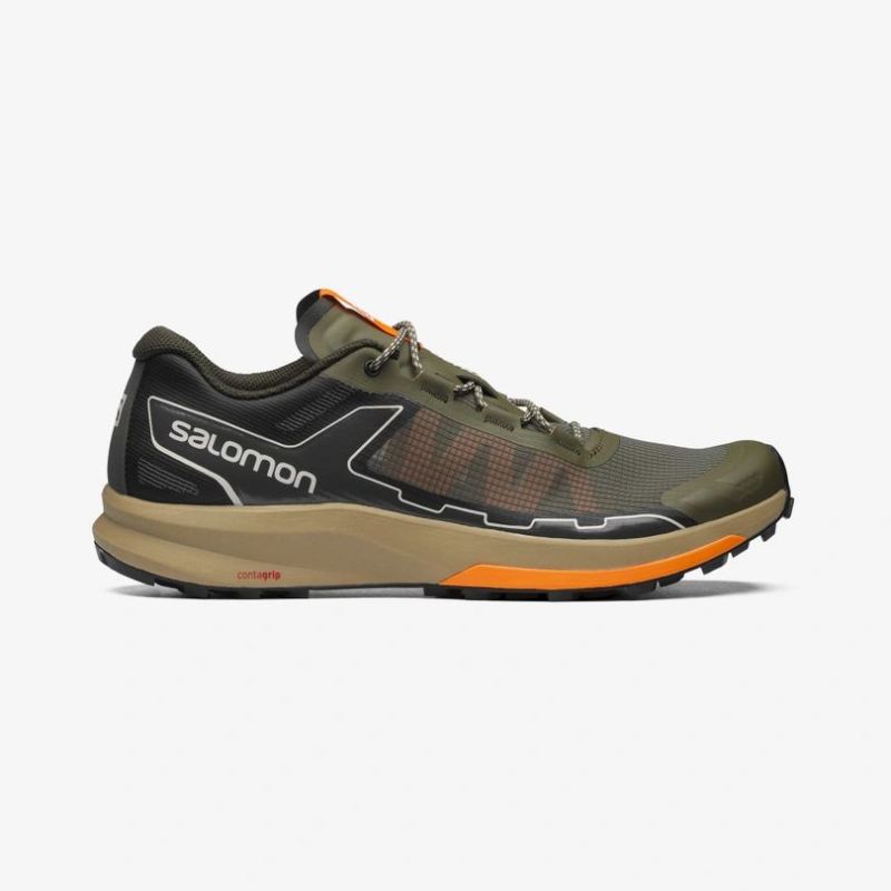 SALOMON MEN'S ULTRA RAID-Olive Night / Peat / Ponderosa Pine - Click Image to Close