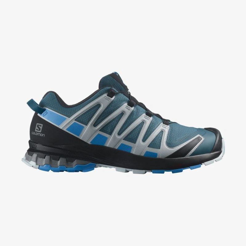 SALOMON MEN'S XA PRO 3D v8 GORE-TEX-Legion Blue / Blithe / Pearl Blue - Click Image to Close