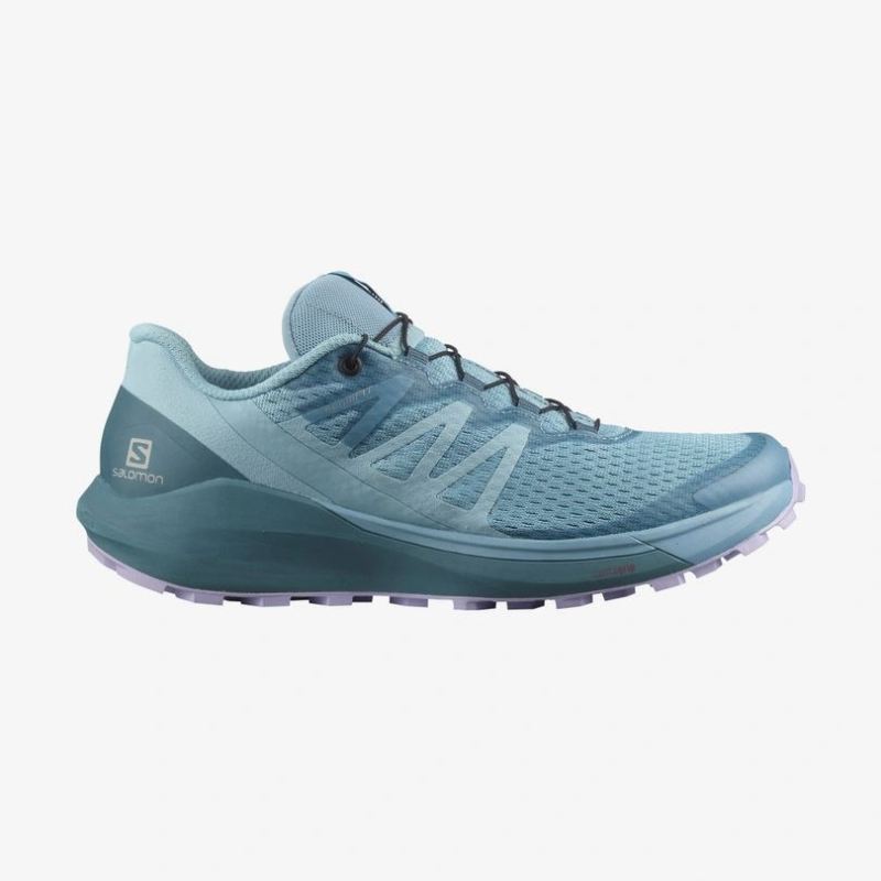 SALOMON WOMEN'S SENSE RIDE 4-Delphinium Blue / Mallard Blue / Lavender