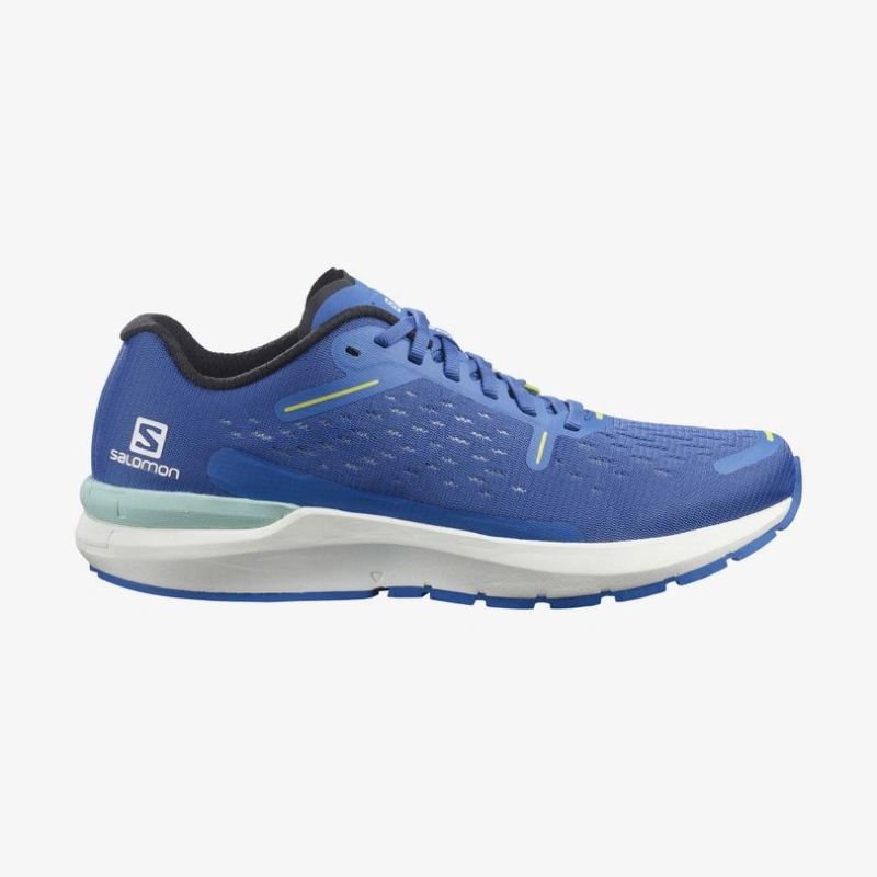 SALOMON MEN'S SONIC 4 Balance-Palace Blue / White / Evening Primrose - Click Image to Close