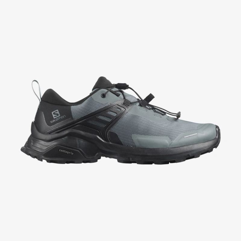 SALOMON WOMEN'S X RAISE-Stormy Weather / Black / Lead - Click Image to Close