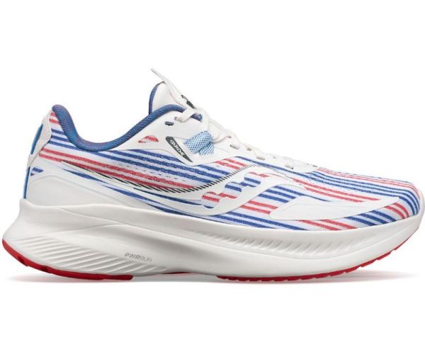 SAUCONY WOMEN'S BANNER GUIDE 15-White Red Blue