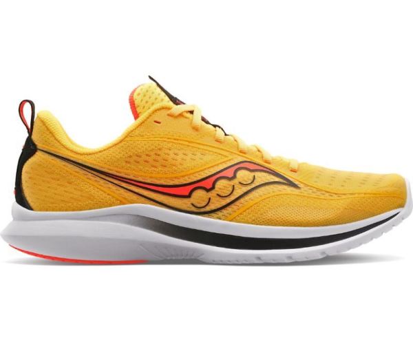 SAUCONY MEN'S KINVARA 13 WIDE-Vizigold Vizired - Click Image to Close