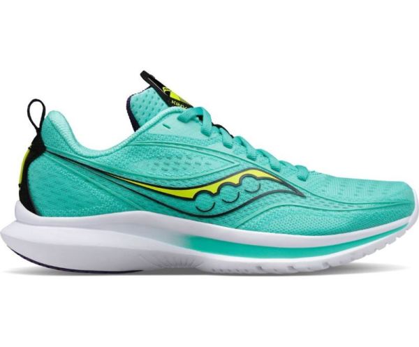 SAUCONY WOMEN'S KINVARA 13 WIDE-Cool Mint Acid - Click Image to Close