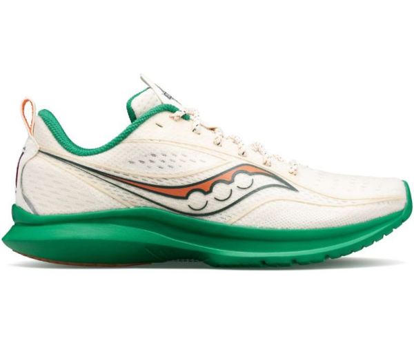 SAUCONY MEN'S SHAMROCK KINVARA 13-Irish Gream