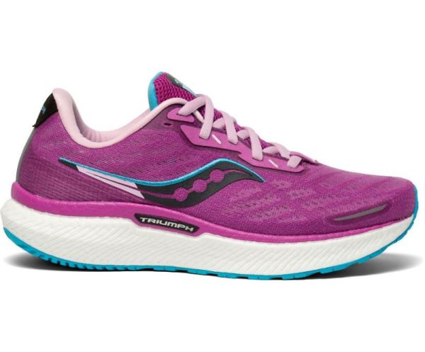 SAUCONY WOMEN'S TRIUMPH 19-Razzle Blaze - Click Image to Close