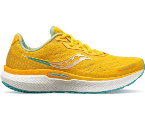 SAUCONY WOMEN'S BOTTOMLESS LOVE TRIUMPH 19-Mimosa - Click Image to Close