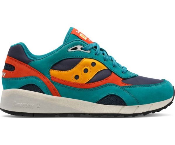 SAUCONY WOMEN'S SHADOW 6000 CHANGING TIDES-Teal Blue - Click Image to Close