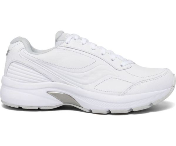 SAUCONY WOMEN'S OMNI WALKER 3 WIDE-White - Click Image to Close