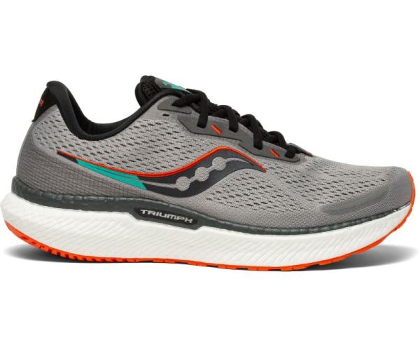 SAUCONY MEN'S TRIUMPH 19 WIDE-Alloy Fire