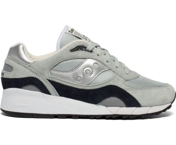 SAUCONY MEN'S SHADOW 6000-Grey Silver - Click Image to Close