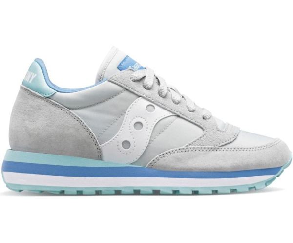 SAUCONY WOMEN'S JAZZ TRIPLE-Grey Blue