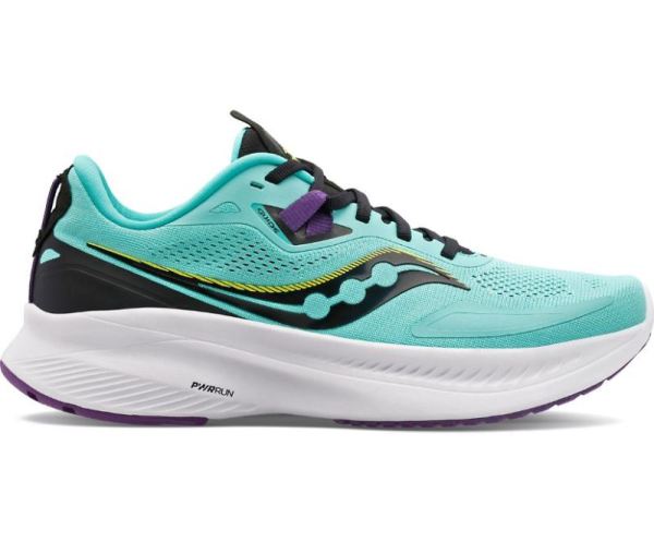 SAUCONY WOMEN'S GUIDE 15 WIDE-Cool Mint Acid - Click Image to Close