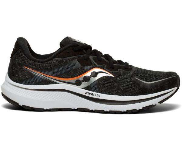 SAUCONY MEN'S OMNI 20-Black White - Click Image to Close