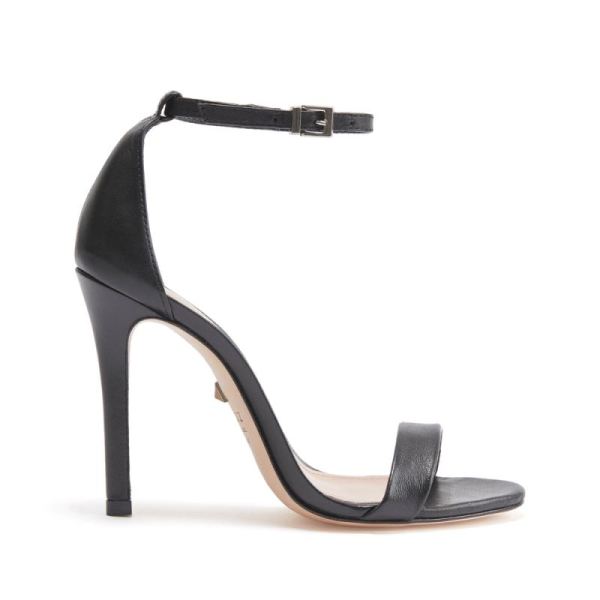 Schutz | Cadey-Lee High Heel Sandal with Single Toe Strap -Black