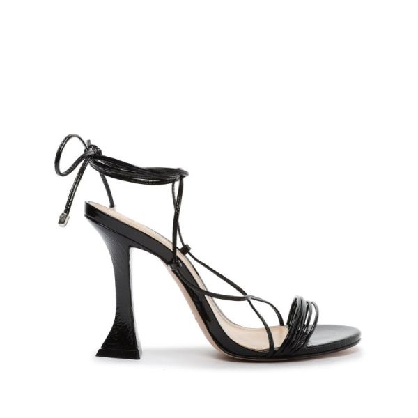 Schutz | Arceli Patent Leather Sandal-Black