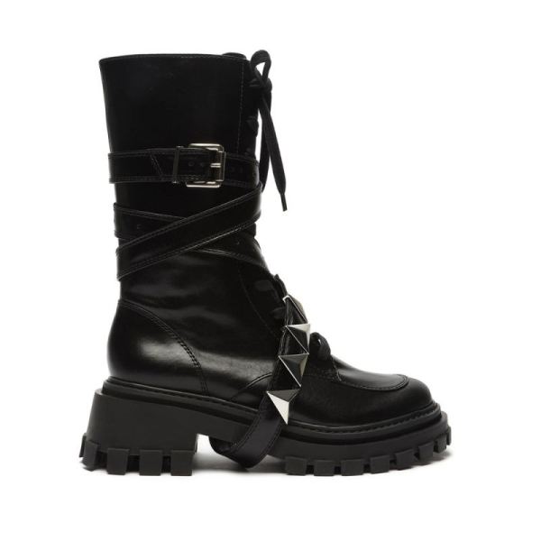 Schutz | Monttila Leather Boot-Black