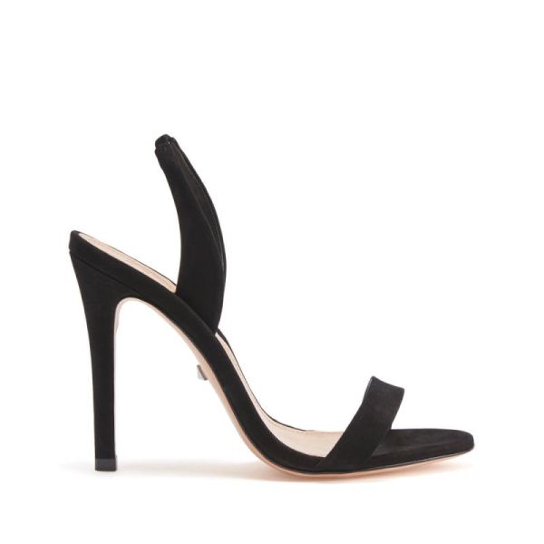 Schutz | Luriane Single Toe Strap High Heel Sandal -Black