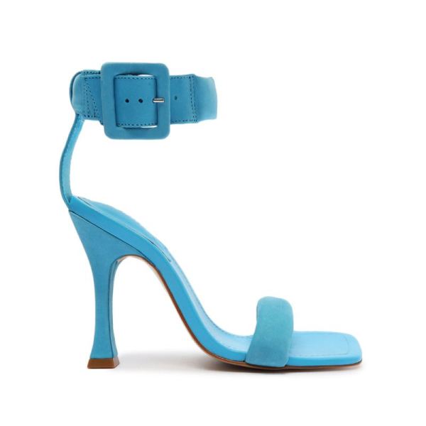 Schutz | Gigih Nubuck Sandal-True Blue